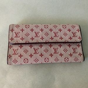 LOUIS VUITTON MINI LIN INTERNATIONAL WALLET